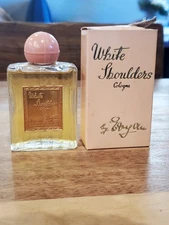 Rare Vintage Evyan White Shoulders Cologne Splash 2 oz Original Perfume Pink Cap