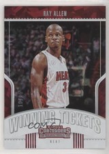 2018 Panini Contenders Winning Tickets Cracked Ice 16/25 Ray Allen #34 HOF y8a