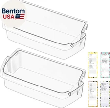 UPGRADED W10803530 Refrigerator Door Bin Compatible with Whirlpool Refrigerator 