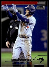 2022 Topps Stadium Club George Springer Toronto Blue Jays #181