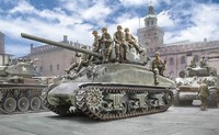 Italeri 6568 M4A1 Sherman With Us Infantry Scala 1:35