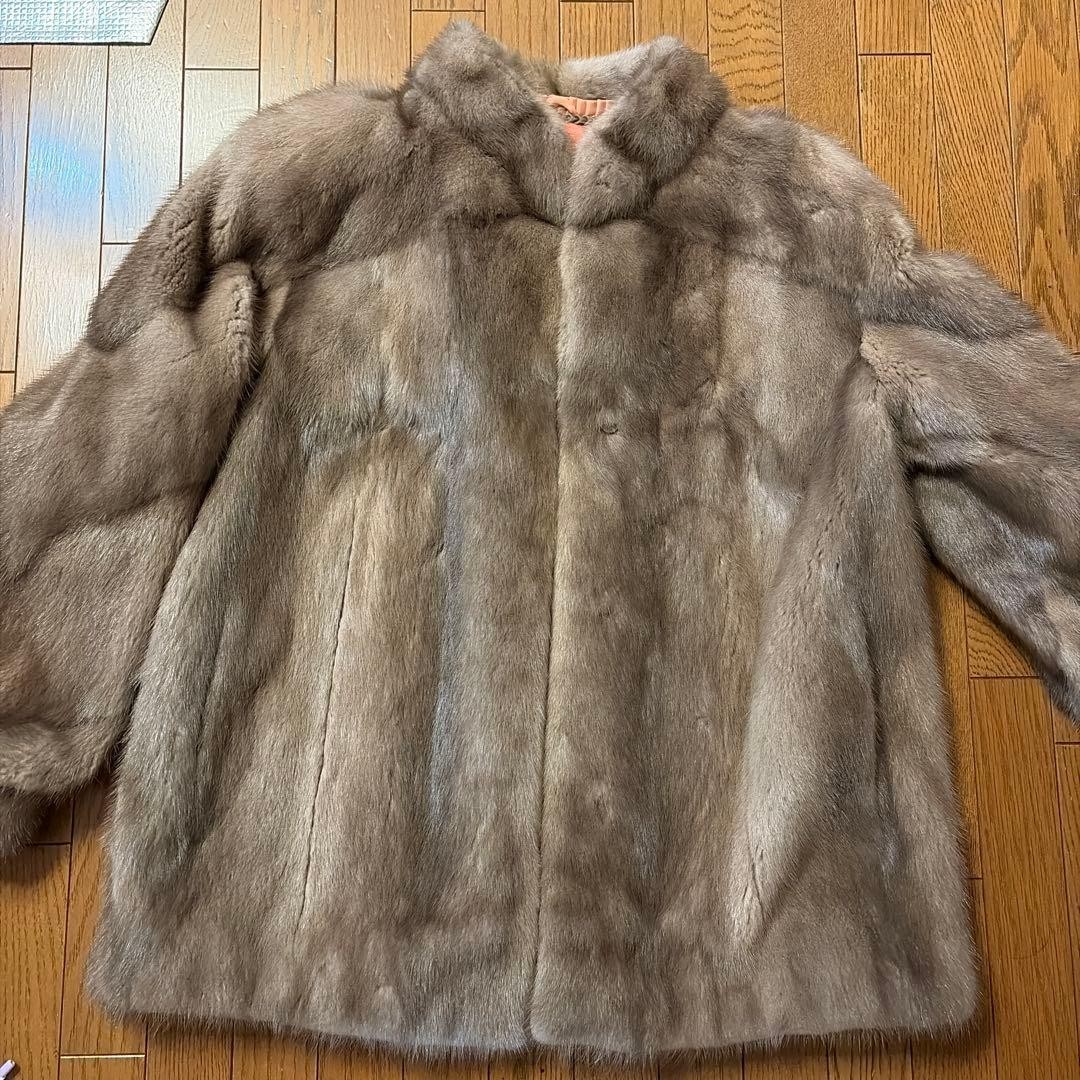 Excellent condition Real Fur Jacket Outer Mink Br… - image 15