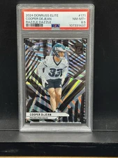 2024 Donruss Elite Razzle Dazzle Cooper DeJean #171 PSA 8.5 RC Case Hit Eagles