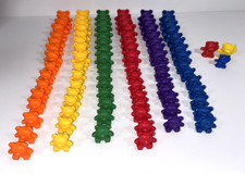 Learning Resources Three Bears Counters, Color, Size  Sorting, Set of 96 GUC
