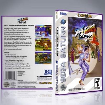 Street Fighter Alpha: Warriors' Dream Sur Sega Saturn - Complet, Très Bon état PAL