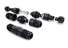 IP68 Waterproof Electrical Connector, 3 screw locking waterproof Junction Box