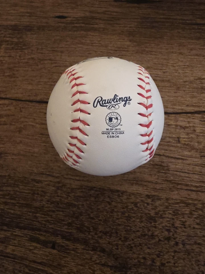 Dee Gordon #9 signed MLB baseball - Image 2 of 3