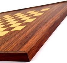 Vintage Danish Mid Century Modern Schachbrett Rosewood Design Schachspiel (AP)