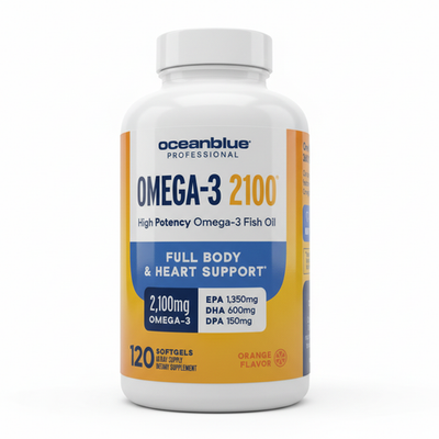 #ad #ad Oceanblue Omega 3 2100 Nutritional Supplement 120 Softgels 04 2028 $28.49