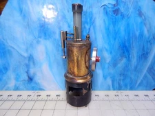 Vtg Fleischmann 105-1 Vertical Live Steam Engine Model Toy ~West Germany 1950s