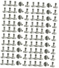 Steel Screws 1/4" Tripod Quick Release QR Plate Camera Flathead Slot 100