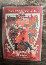 2025 Panini Rookies & Stars - Crusade Joe Burrow #8 Red Plaid