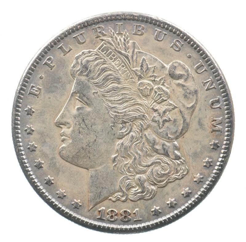 Early - 1881-S Morgan Silver Dollar - 90% US Coin *113