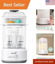 Universal Fit Baby Bottle Sterilizer  Dryer - Compact and Space-Saving Design