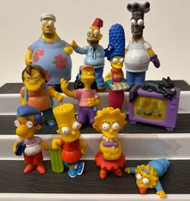 The Simpsons UK Burger King 2001 Kids Meal Figures - FULL SET of 11