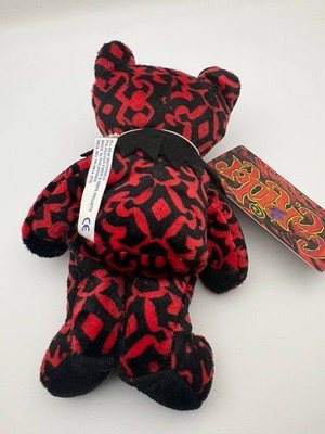 Grateful Dead Bean Bear Plush by Liquid Blue 7 Grateful Dead Bean Bear Plush by Liquid Blue 7