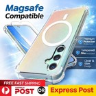 For Samsung A56 A36 A16 A15 A35 A55 5G Case Clear Shockproof Magnetic Cover