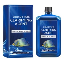 Fast-Acting Aquarium Water Clarifier, Powerful Freshwater Aquarium Purification