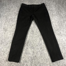 Banana Republic Pants Womens Petite 0 Black Sloan Skinny Dress Work Stretch