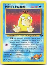 Misty's Psyduck 90/132 Common Gym Challenge Pokemon Unlimited Near Mint