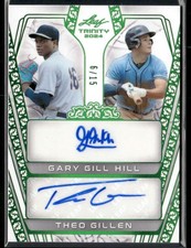2024 Leaf Trinity Gary Gill Hill Theo Gillen Green Auto /15