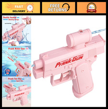 Two-Way Water Gun Prank, Novelty Battle Water Guns for Parties Summer Fun