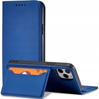 Hurtel Magnet Card Case FüR Iphone 12 Pro Max – Blau, Wallet, Stand