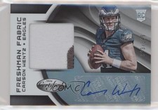 2016 Certified Freshman Fabrics Signatures Mirror 43/149 Carson Wentz Auto 2k5