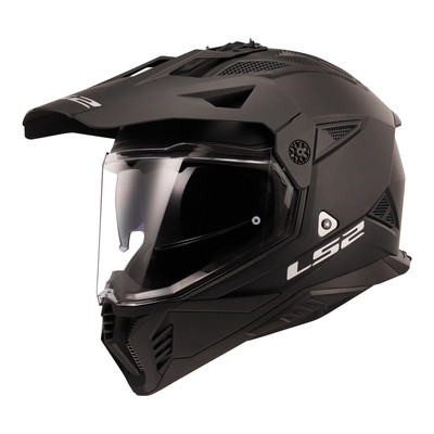 3XL XXXL LS2 Adventure Motorbike Helmet PIONEER II Matt Black
