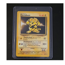 Pokémon Electabuzz Base Set 20/102 1999 TCG Card Regular 70 HP