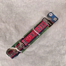Boston Red SOX Dog Leash Pets First LARGE 1" W X 6' L Six Foot MLB Baseball NEW