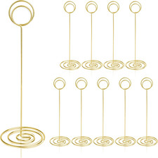 Table Number Holders 10Pcs - 8.75 inch Place Card Holder Tall Table Number Stand