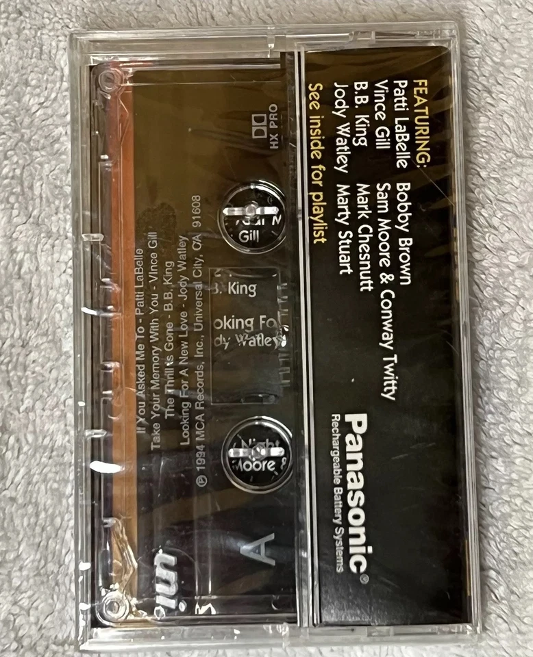 New/1994 Panasonic Power Hits Cassette Tape Promo Various 1980-90s Artists NOS - Image 4 of 4