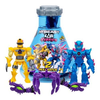 Multi Pack Hybrid Action Figures Mix & Match Reveal Parts MrBeast