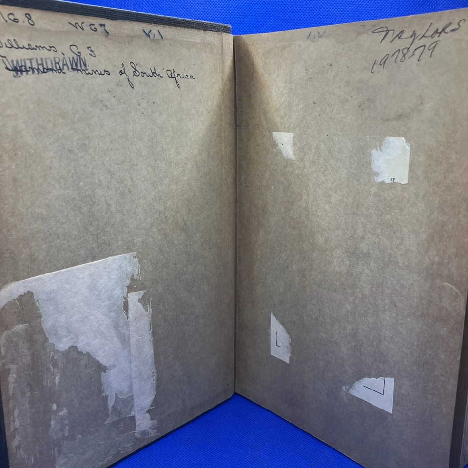 Diamond Mines of South Africa by Gardner F. Williams - 1905 - Library Bindings - Image 3 of 4