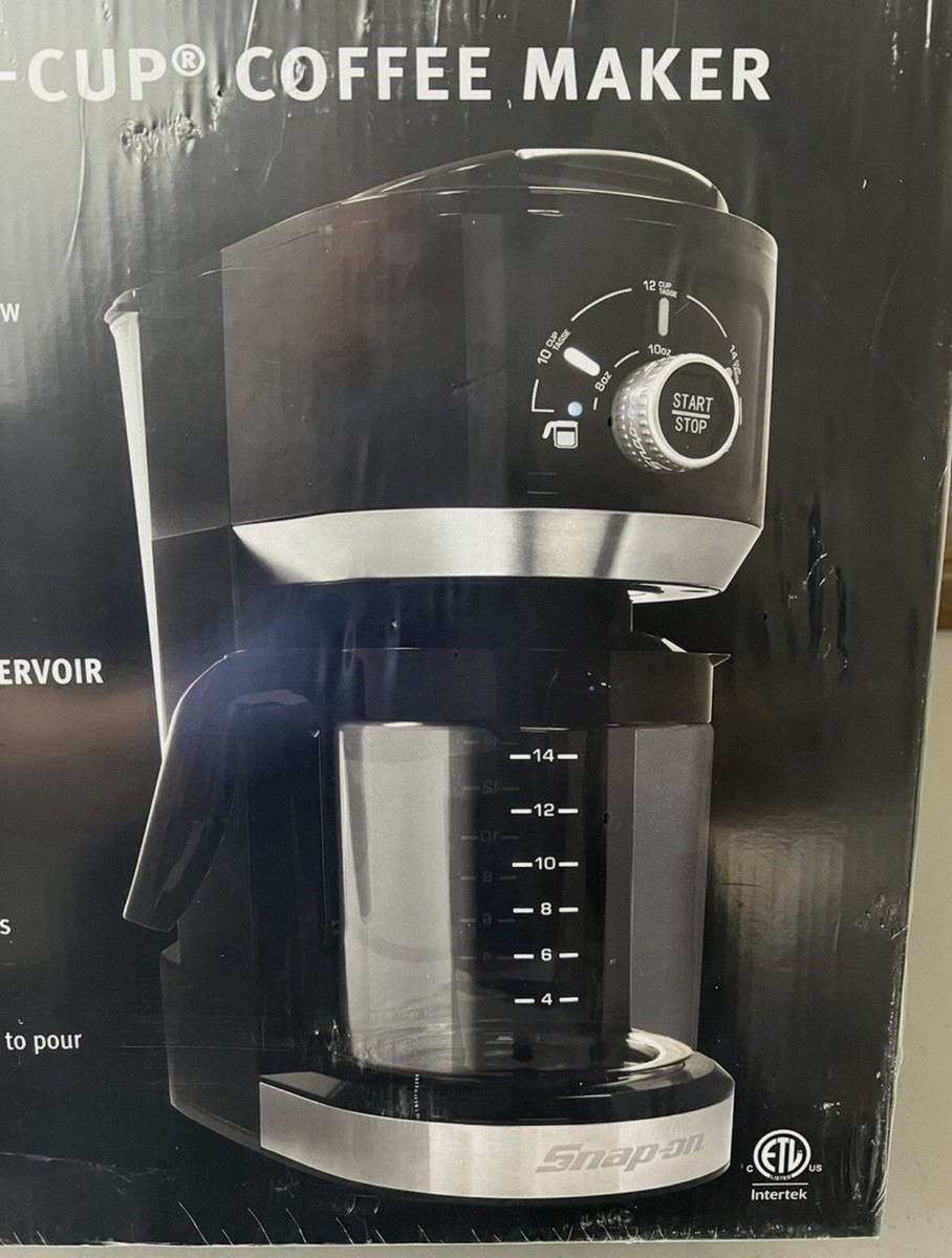 Snap On Drip And K-Cup Coffee Maker SSX24P101 Brand New Factory