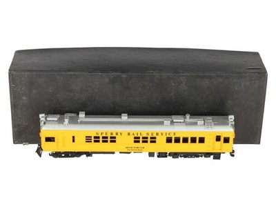 Hallmark Models HO Scale Custom BRASS Powered Sperry Diesel Rail Car EX/Box