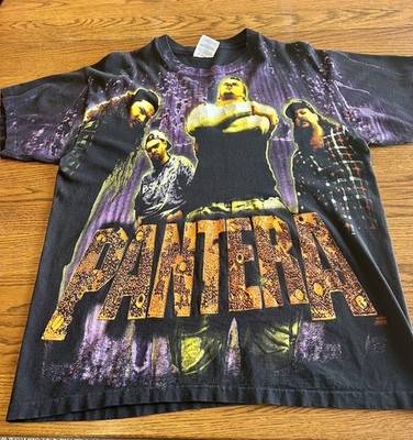 Pantera Vintage Black T-Shirt. Double Sided Tour Tee | eBay