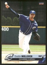 2015 Choice Columbus Clippers DUSTIN MOLLEKEN RC INDIANS GUARDIANS CANADA