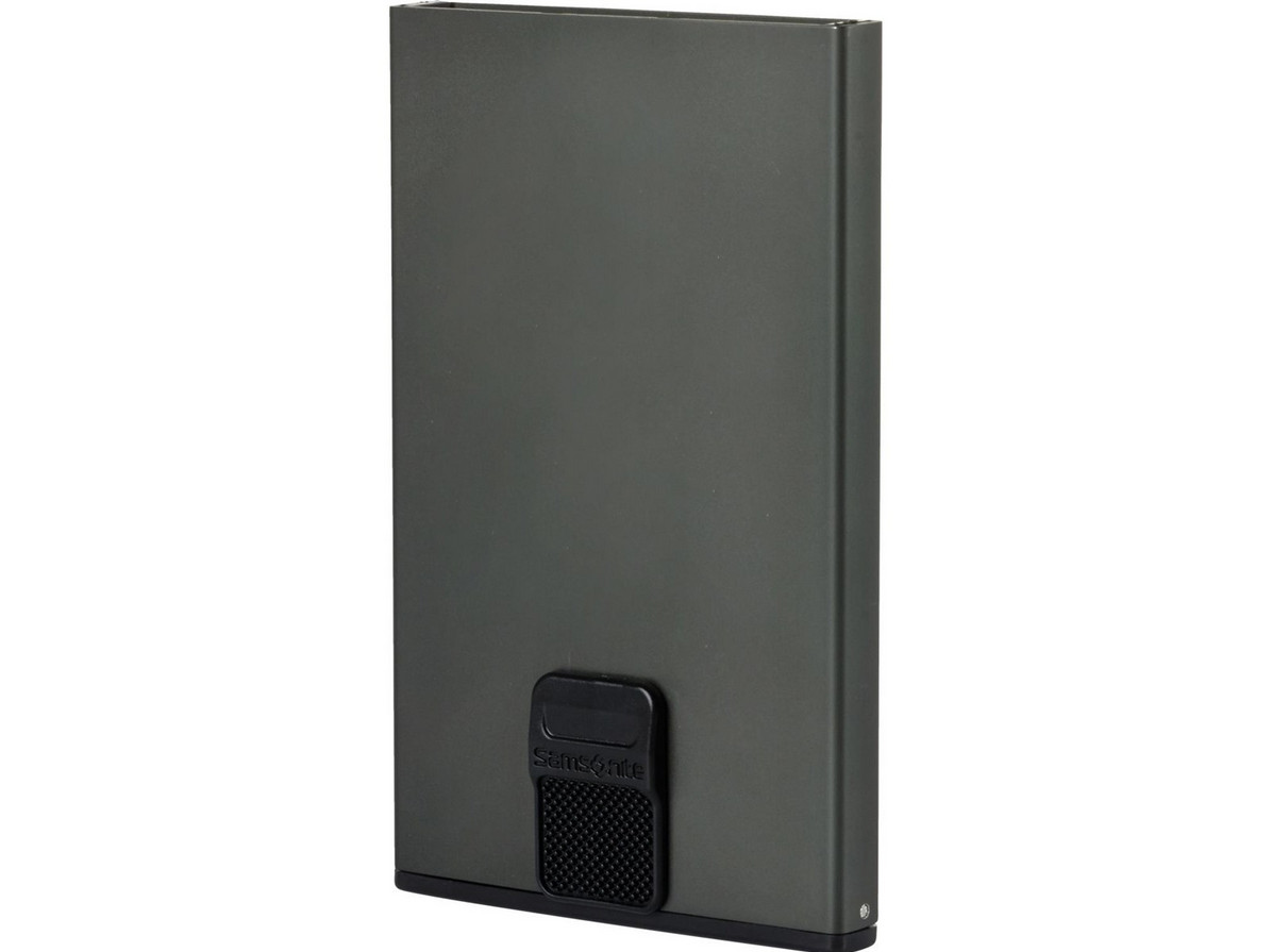 Samsonite Alu Fit SLG - Kartenetui, 10.2 cm, Grau (Anthracite) - Bild 2