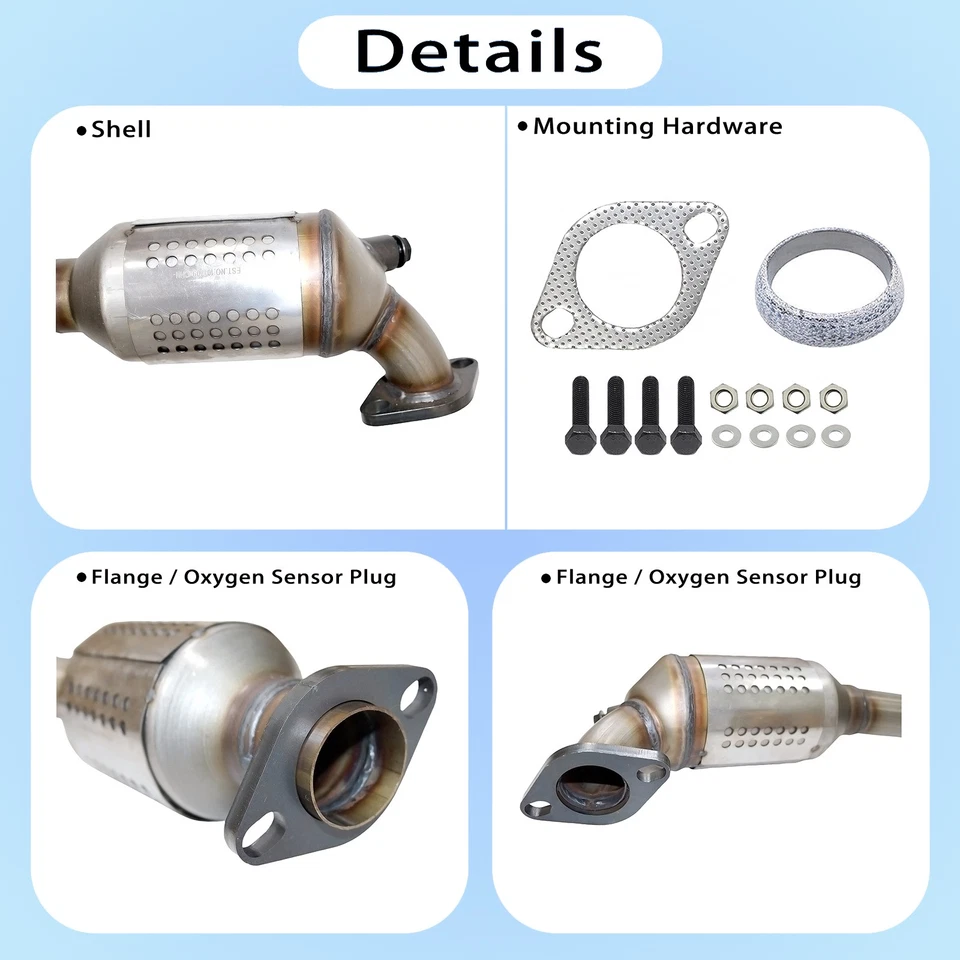 Catalytic Converters For 1999-2005 Subaru Forester Impreza Outback Baja 2.5L EPA - Изображение 2 из 4