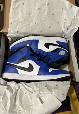 Jordan Air Jordan 1 Mid Game Royal Black White DQ8426-402  display picture 3