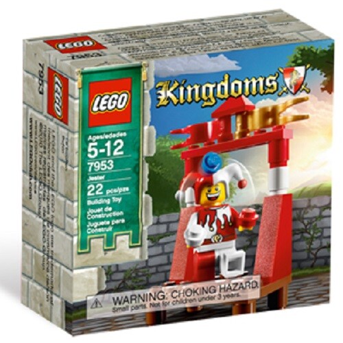 New Lego Castle Kingdoms 7953 Court Jester Minifigure Brand NEW