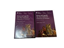 Great Courses Heroes and Legends Most Influential Characters Audio CDs & Book