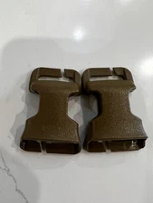 x2 ITW NEXUS GT QASM Buckle Coyote Brown Placard Chest Rig MOLLE Tactical USA
