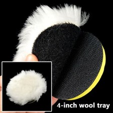 Kit de tampons de polissage de voiture 100 mm tampon + adaptateur de perçage polisseuse pièce automatique