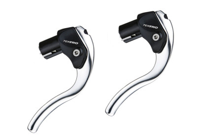 Tektro TL720 Aero Time Trial TT Alu Bremssattel/Antibremshebel schwarz/silber