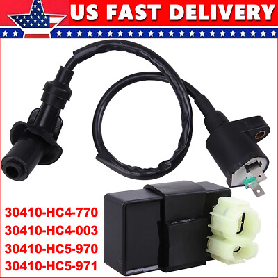 For Honda Big Red ATC 250 ES ATC250ES ATC 250 1986 1987 CDI Box Ignition Coil