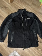 Free Country Boy's Black And Gray Jacket, Size L 14/16 , Outdoor Hike Rain Warm