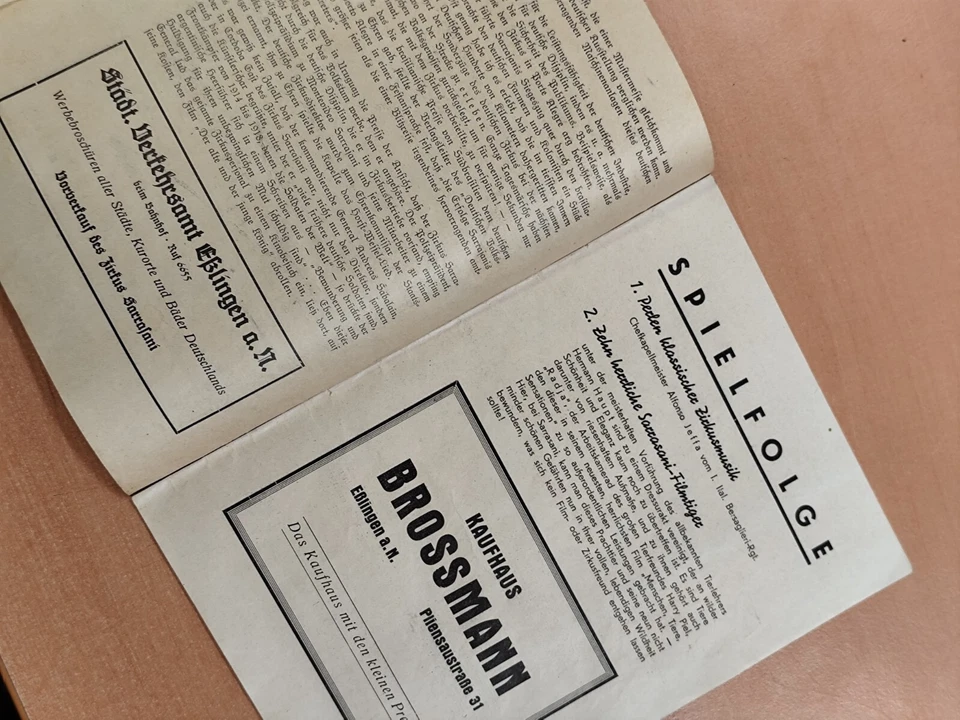 Sarrasani-Programm Esslinger Zirkusfestspiele 1939 Werbung Zirkus Cirkus K54 - Bild 4 von 4